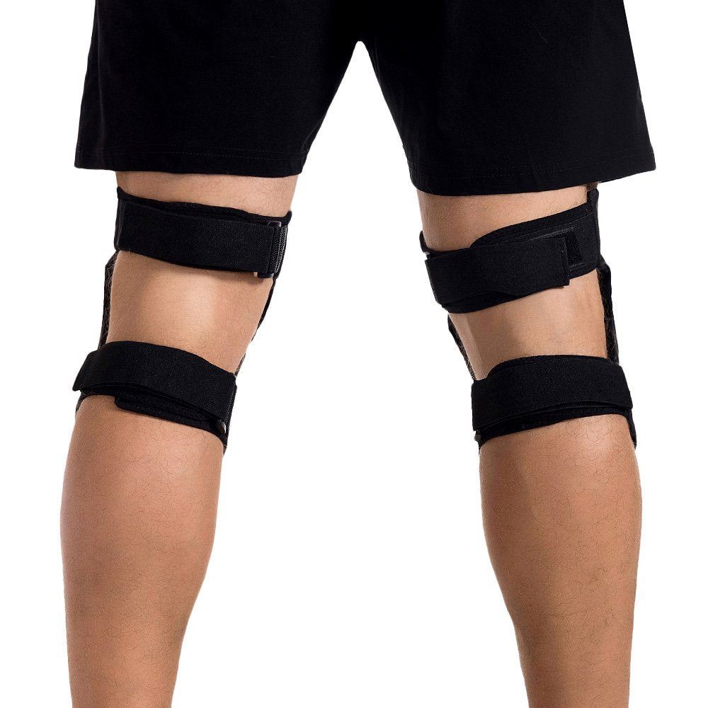 Lixada 1 Pair Cycling Knee Brace Bicycle MTB Bike Motorcycle Riding Knee Support Protective Pads Guards Outdoor Sports Cycling Knee Protector Gear