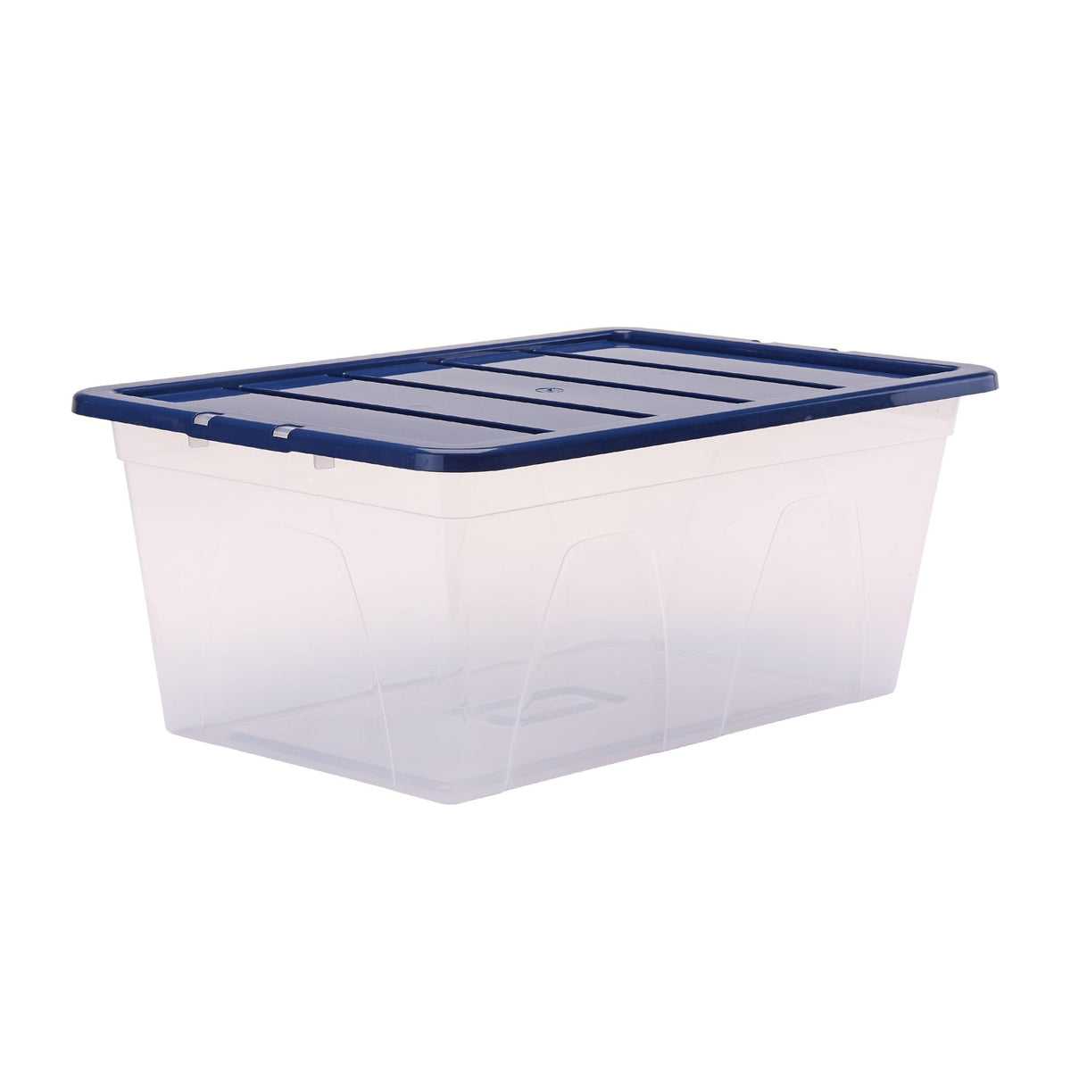 Bankers Box 38L Plastic Storage Box 3-Pack, BPA-Free & 100% Recycled Lids, Nesting & Stackable, Dust Cover Lid, 25x38x56cm