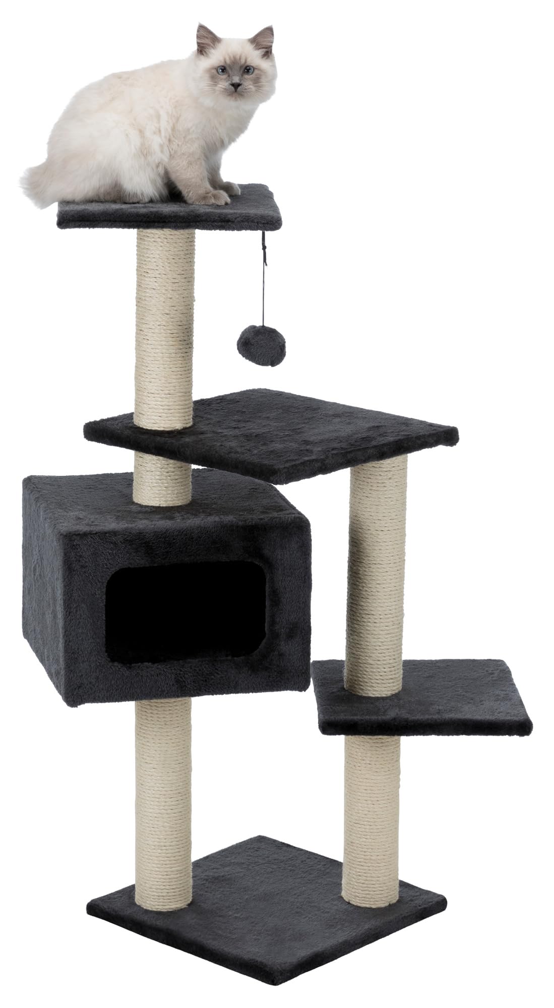 Trixie 43787 Palamos Scratching Post 109 cm Charcoal Grey