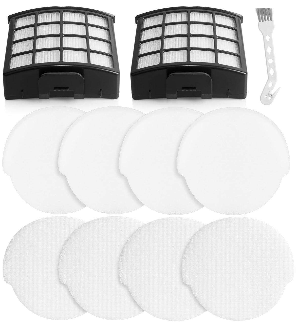 NZ850UKT Replacement Filters for Shark Lift Away Bagless Upright Vacuum NZ850UK NZ860UK NZ860UKT AZ912UK AZ912UKT AZ913UK AZ913UKT, 2 Anti-Allergen