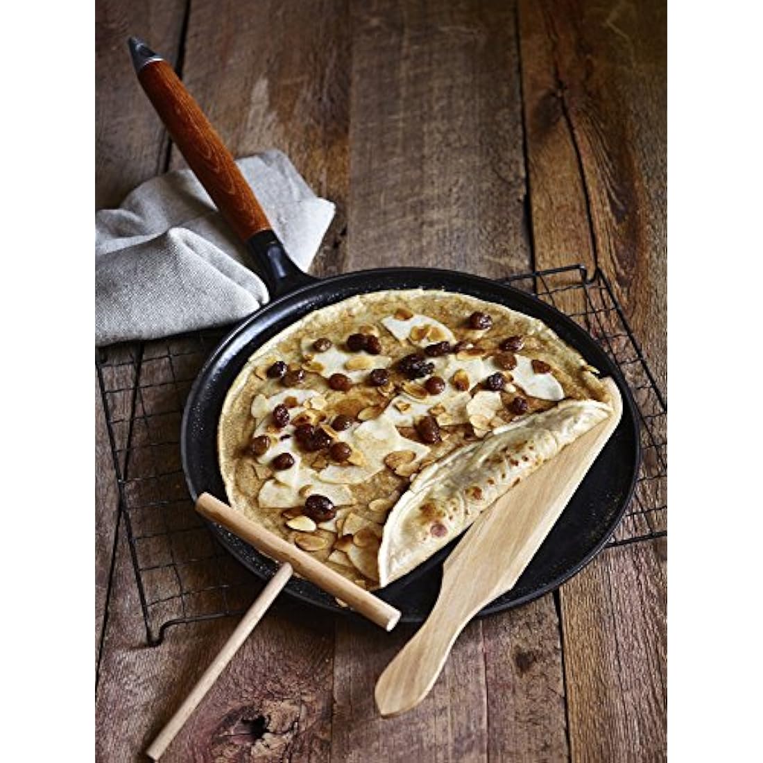 STAUB Pancake Pan Round 28cm Black