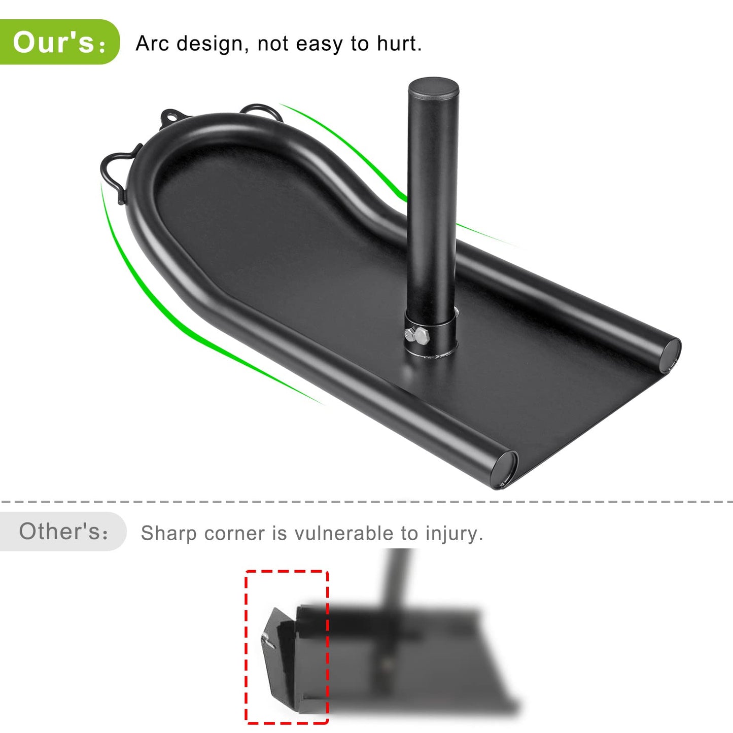Kipika Weight Sled, Push-Pull Fitness Sled, Fitness Strength Training Sled, Speed Training Sled for Athletic Exercise, Speed Improvement, Suitable for