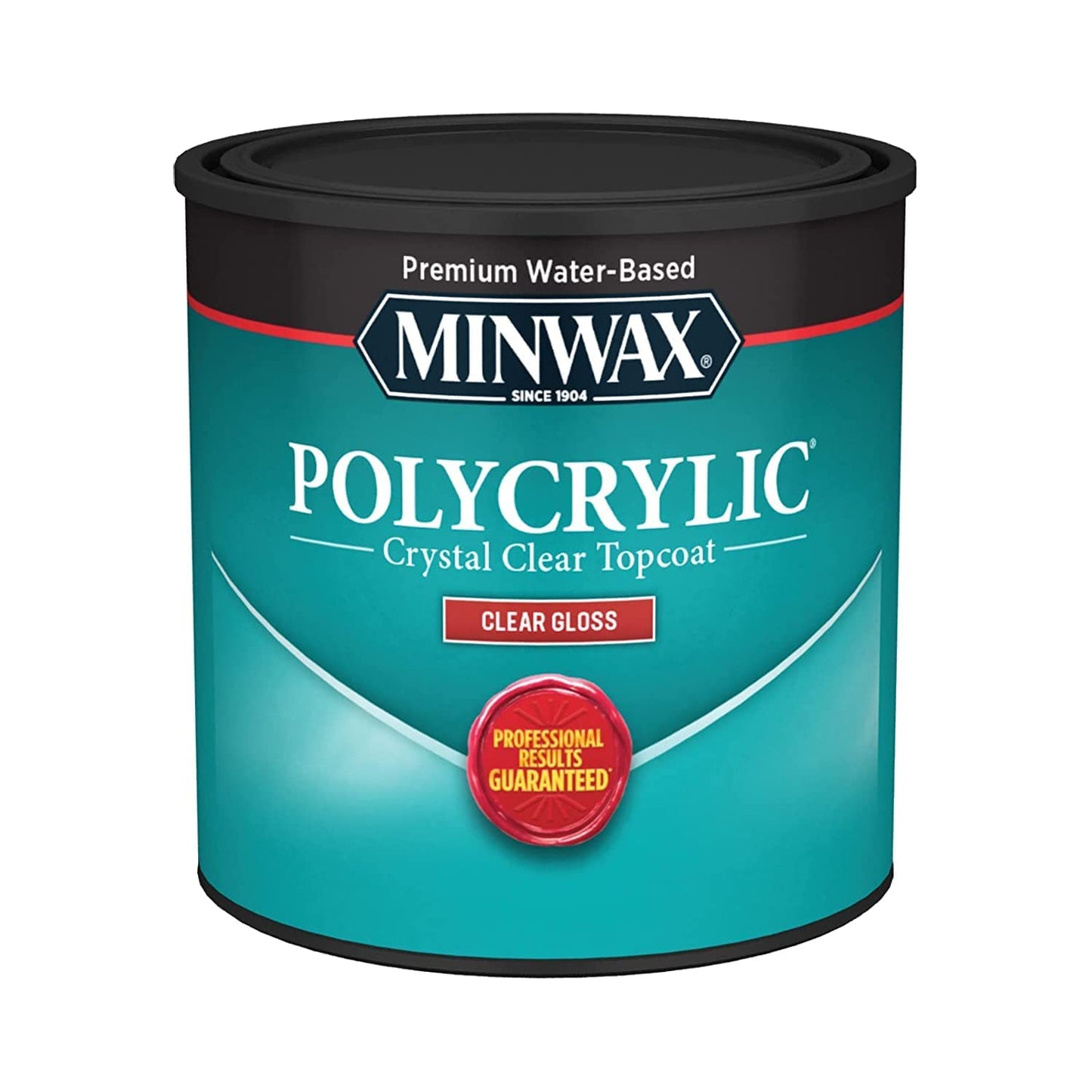 Minwax 25555 Gloss Polycrylic Protective Finishes, 1/2 Pint by Minwax
