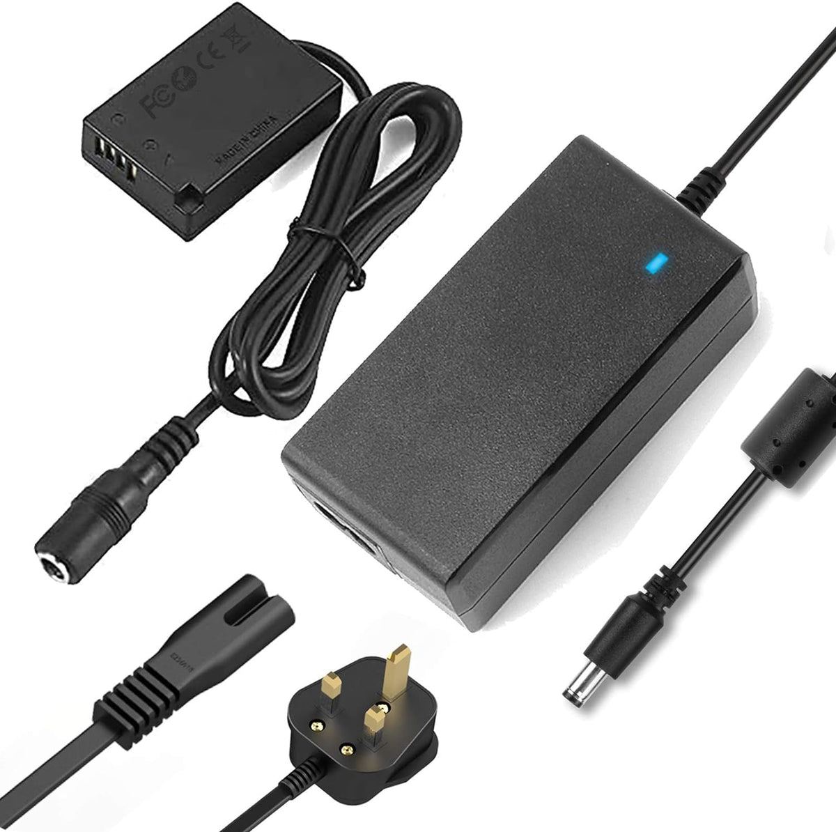 F1TP DR-E18 DC Coupler ACK-E18 Dummy Battery Power Supply Adapter Replace LP-E17 Battery for Canon EOS RP R8 R10 R50 R100 T6i T6s T7i T8i SL2 SL3 77D
