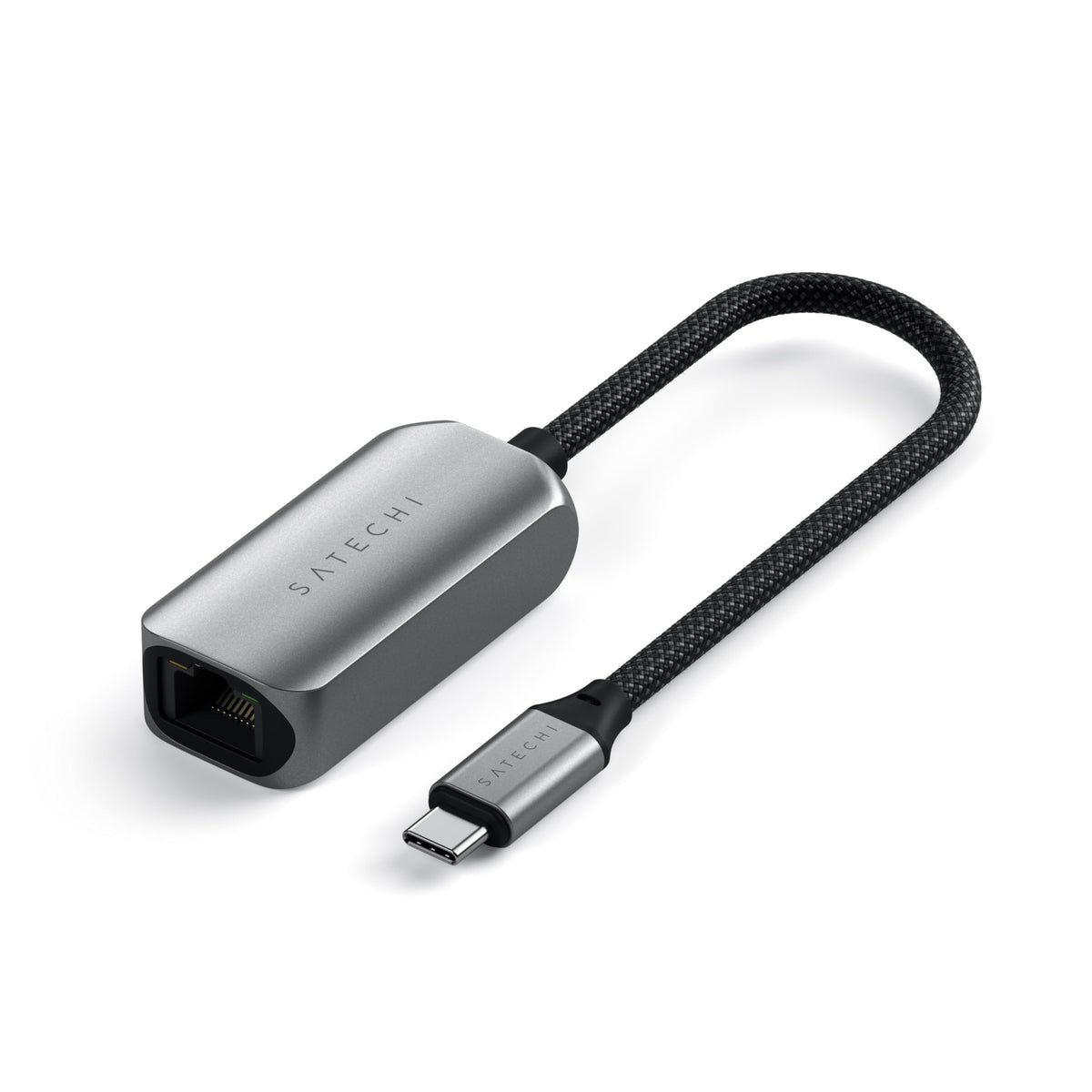 SATECHI USB-C 2.5 Gigabit Ethernet Adapter, USB-C to Ethernet Adapter up to 2.5 Gb for Faster Speed, for MacBook Air & Pro M5 M4, iPad Air & Pro M5 M,