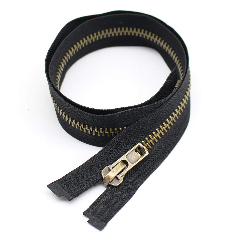 ByaHoGa 23 cm #8 Zip Metal Separable for Jackets Coats Bronze