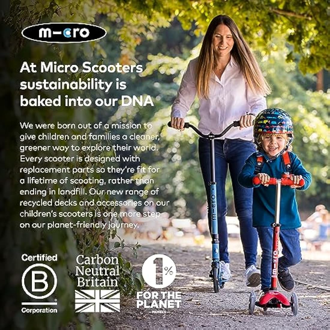Micro Scooters | Cruiser LED Children's Scooter | Handlebar Adjustable | Lightweight | Light Up Wheels | Foldable | Kickstand | 6-12yrs | Boys & Girls
