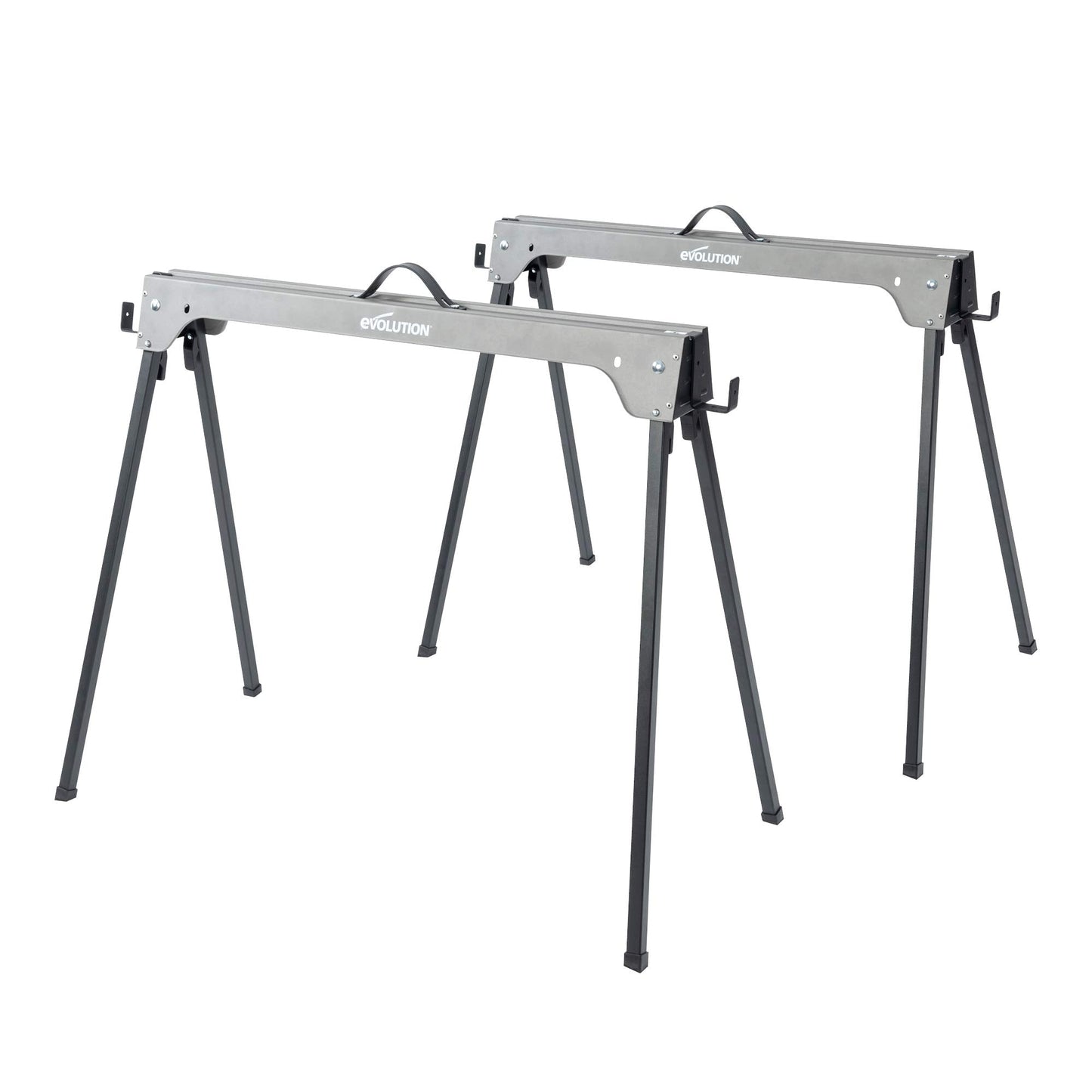 Evolution Power Tools Saw Horse Compact Folding (AKA Saw Bench, Sawhorse Workbench, Saw Horses, Sawing Horse) - Supports Up to 500 kg - Lightweight &