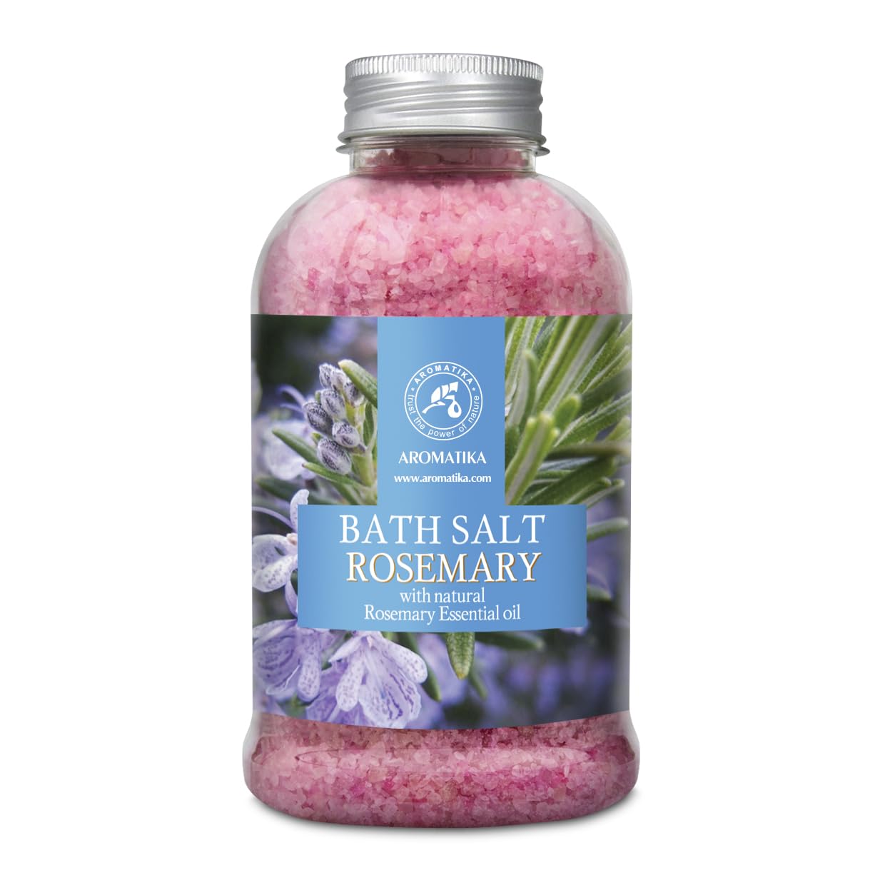 Rosemary Bath Salt 600g with Natural Rosemary Essential Oil - Bath Salts - Body Care - Best for Good Sleep - Beauty - Bathing - Body Care - Wellness -