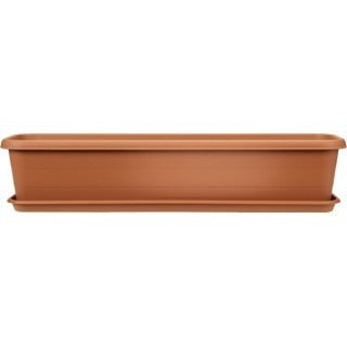Stewart 80cm Terrace Trough Tray -  Terracotta