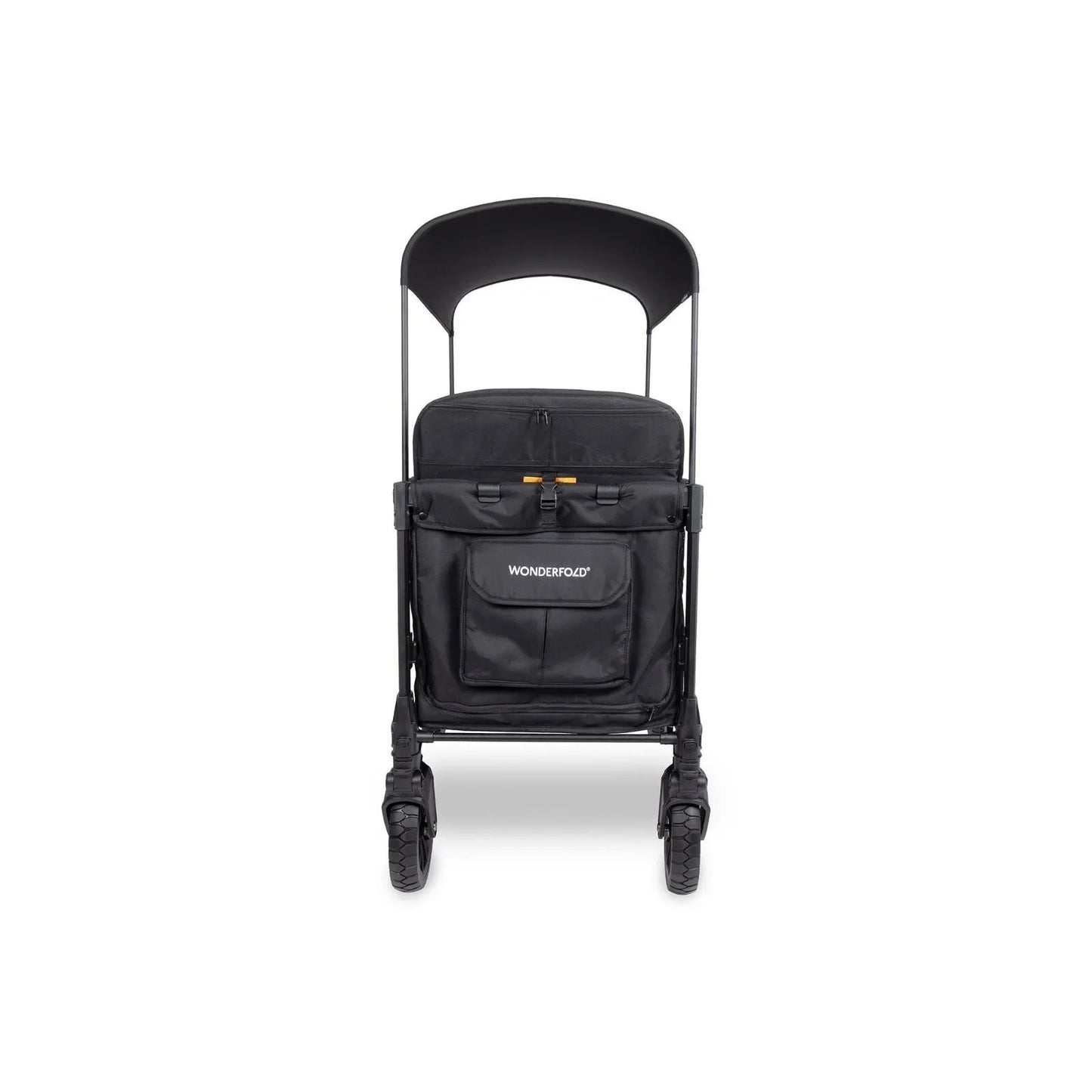 Wonderfold W4 Luxe Pro Stroller Wagon - Jet Black