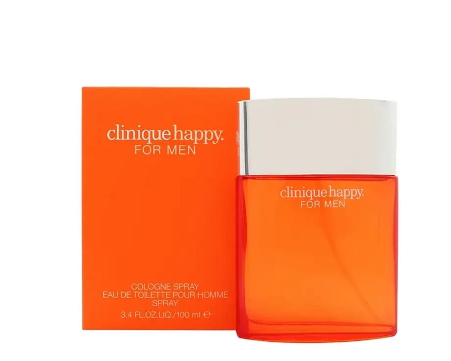 Clinique Happy Cologne Spray Eau de Toilette 100ml Spray Men's Fragrance