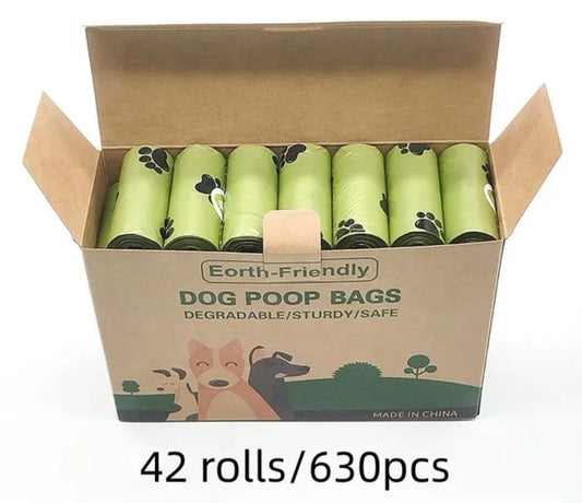630 Dog Poop Bags - FREE DISPENSER