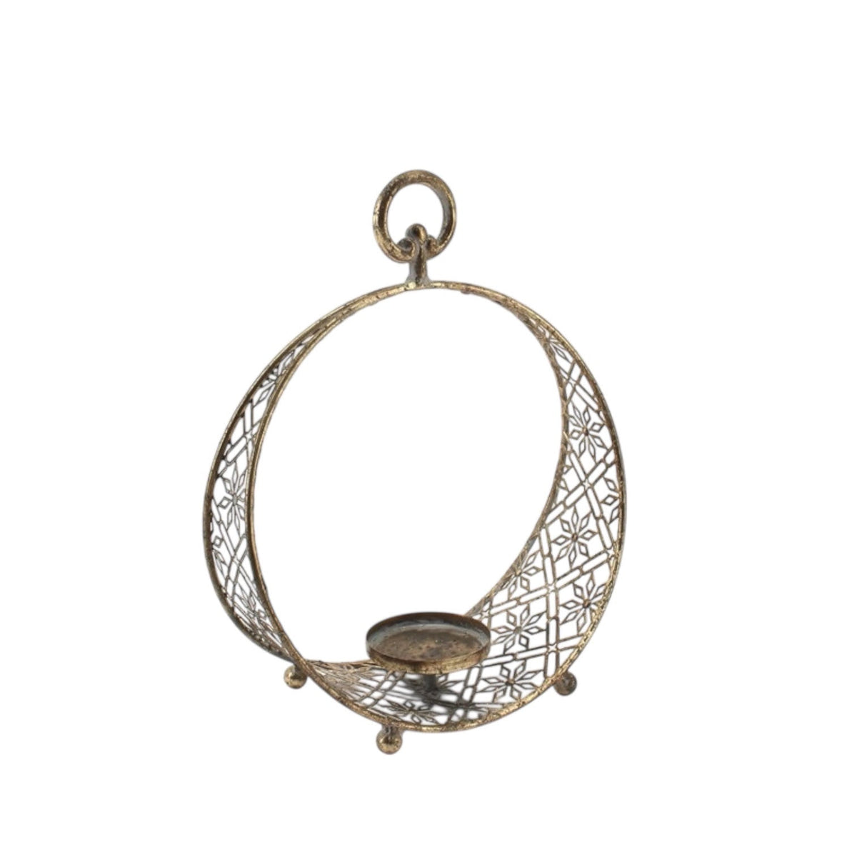32CM METAL CANDLE HOLDER