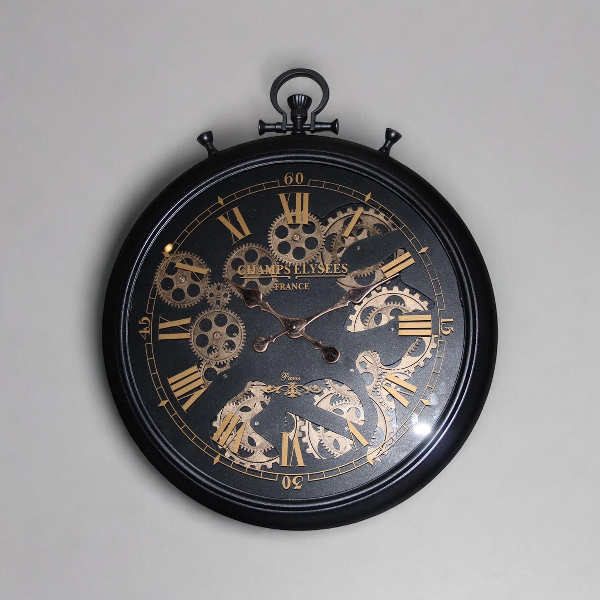61.5CM WALL CLOCK - Champ Elysees design