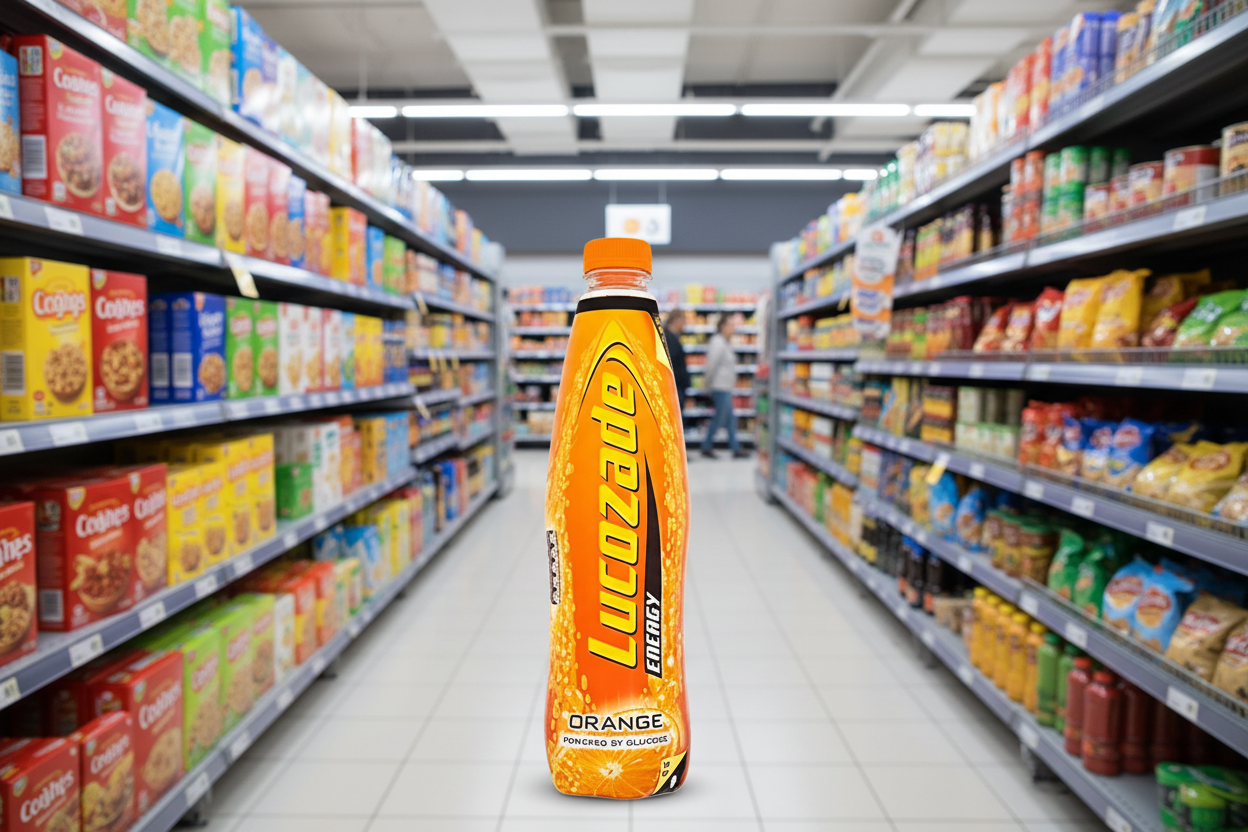 12 x Lucozade Energy Orange 380Ml