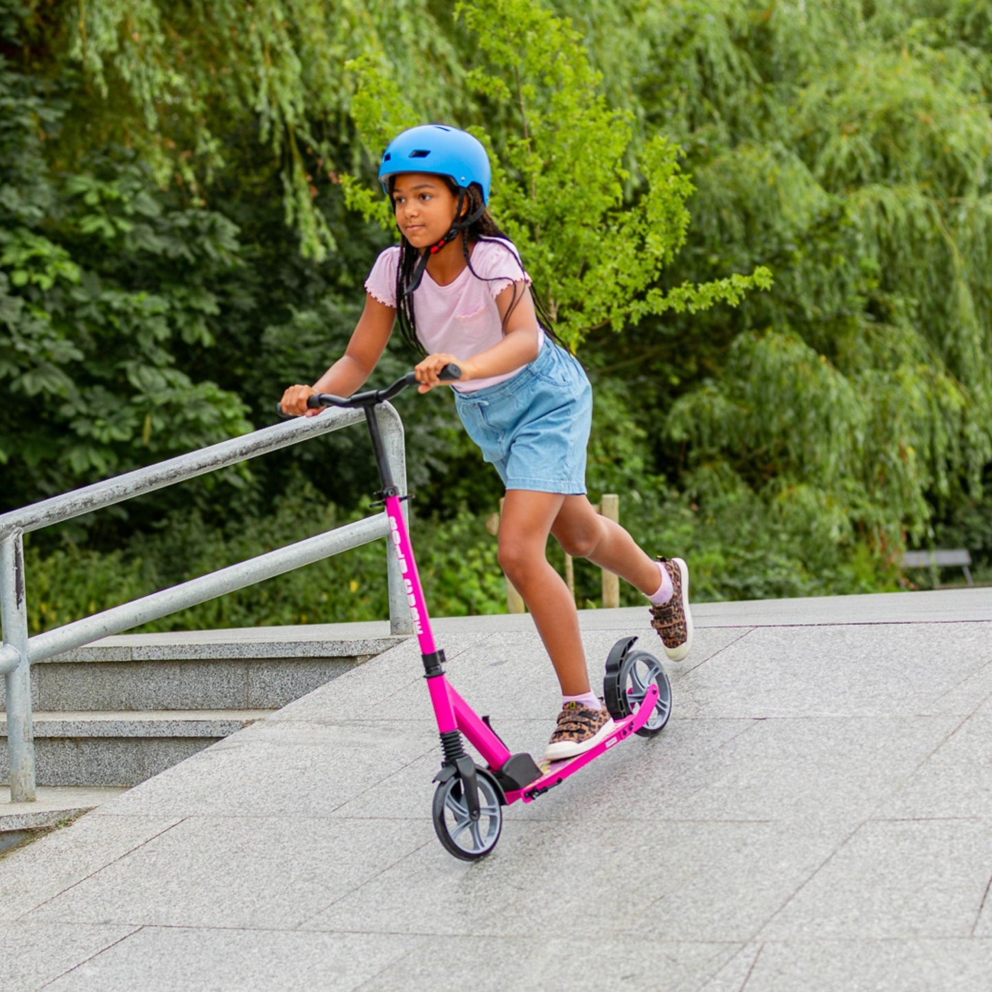 Pink - Big 2 Wheel Scooter