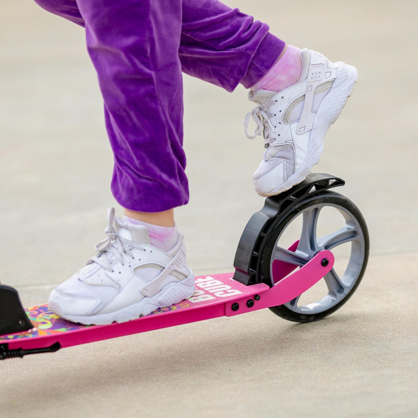 Black - Big 2 Wheel Scooter