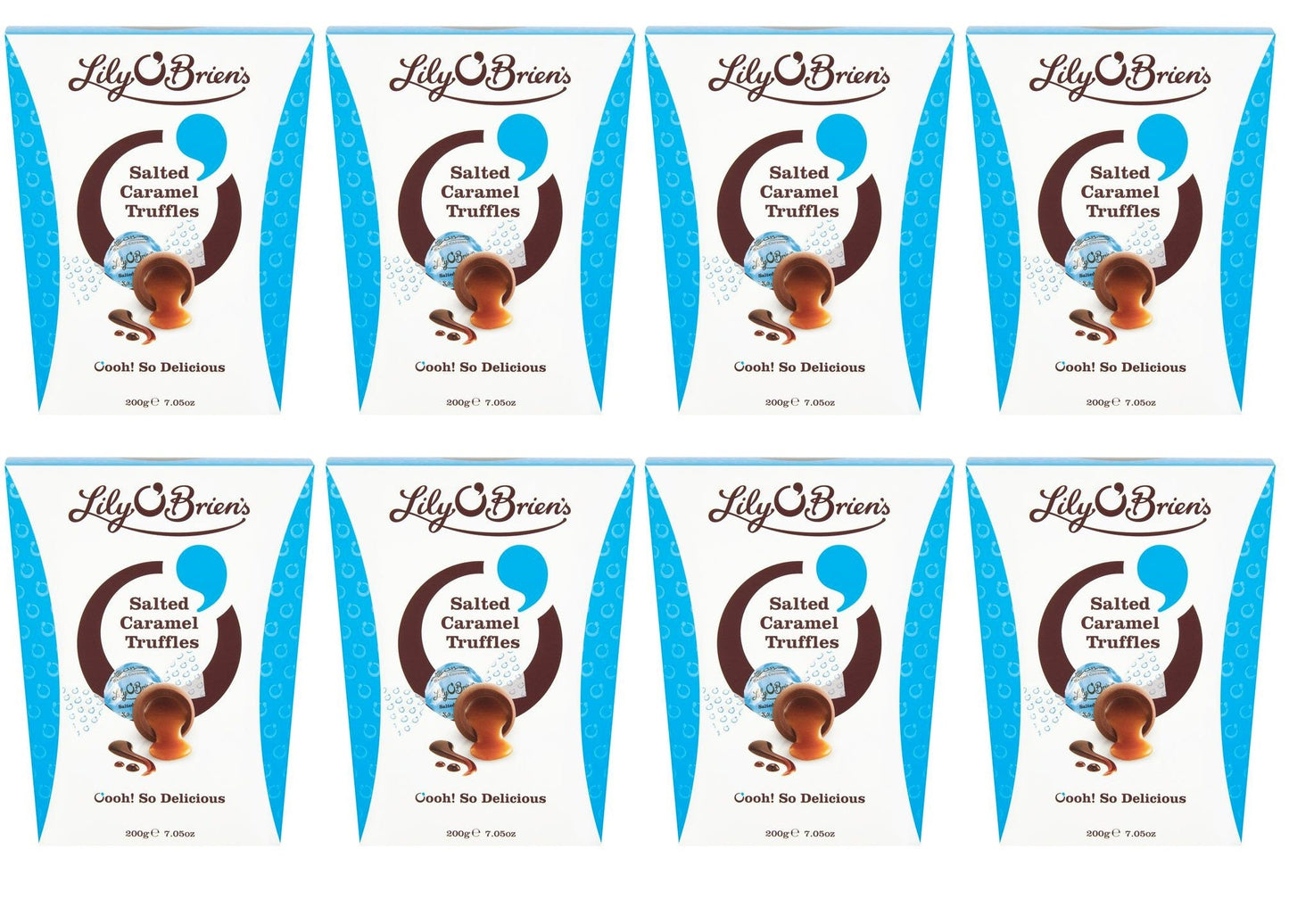8 x Lily O Brien's Salted Caramel Truffles 200G