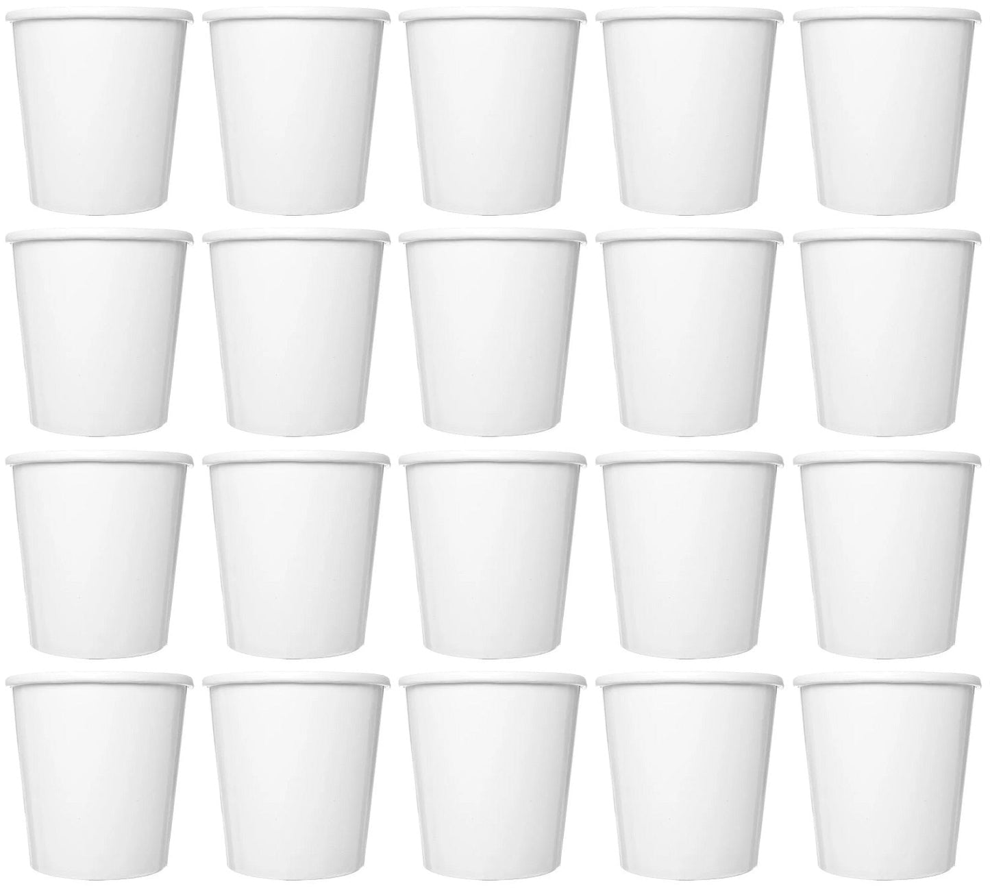 20 x Lid Paper Container Soup 8/12Oz
