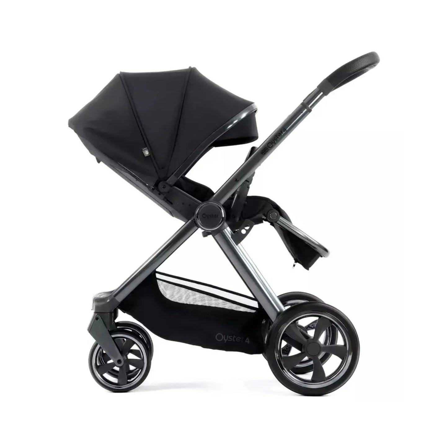 Oyster 4 Single Stroller - Carbonite