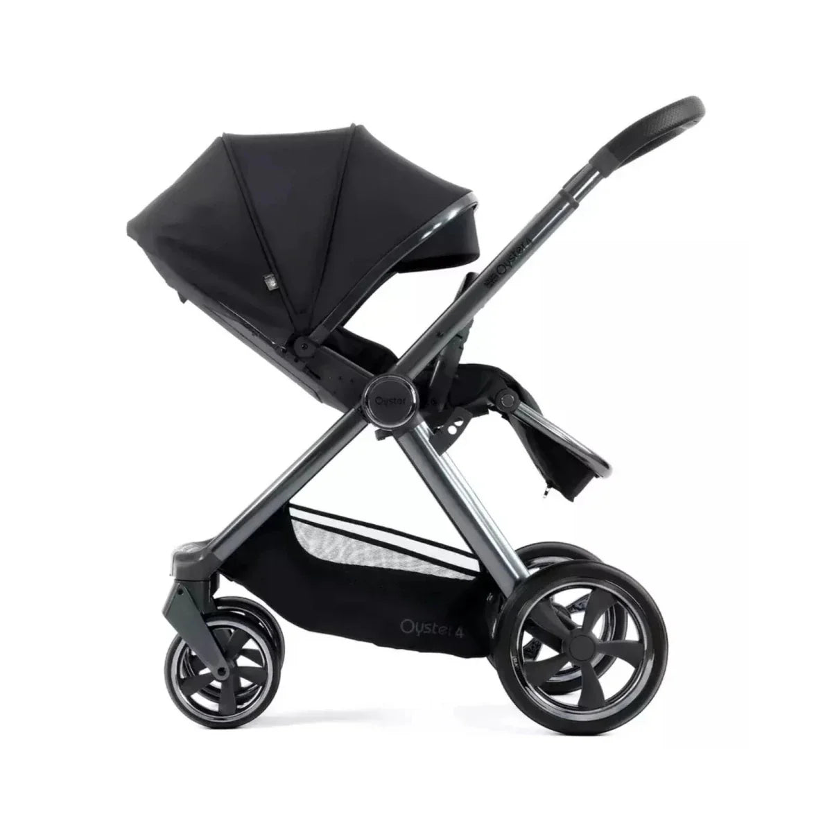 Oyster 4 Single Stroller - Carbonite