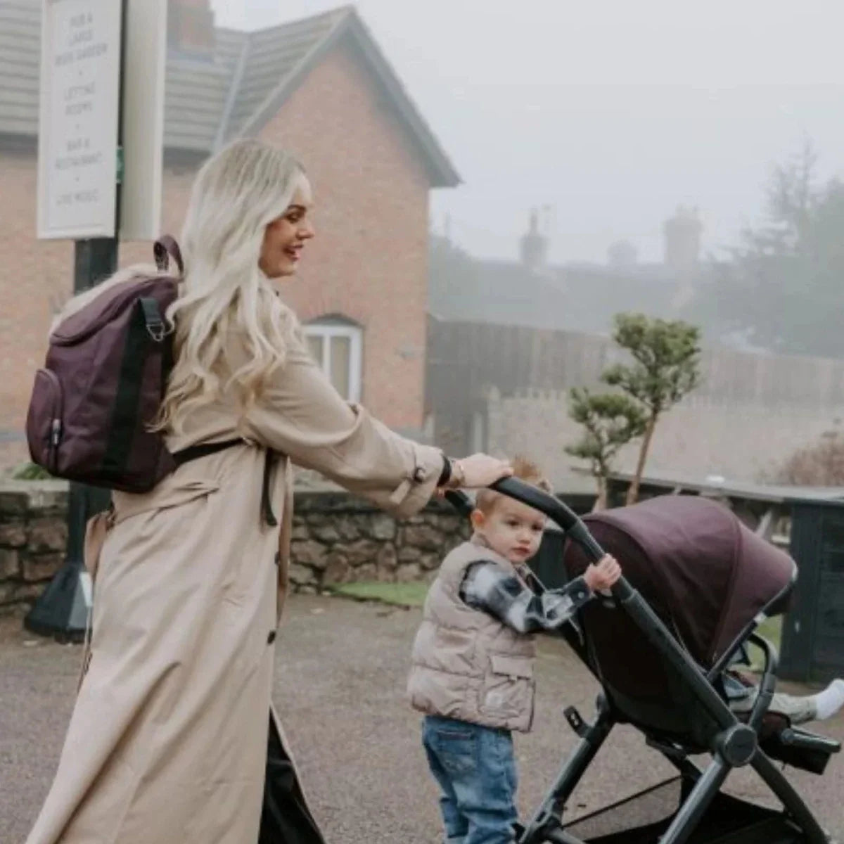 Oyster 4 Single Stroller - Buttermilk