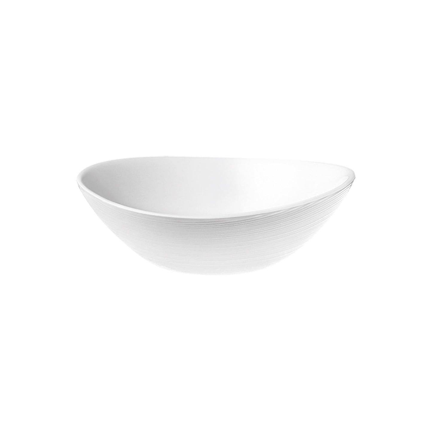 15cm White Prometeo Glass Cereal Bowls - Pack of Six