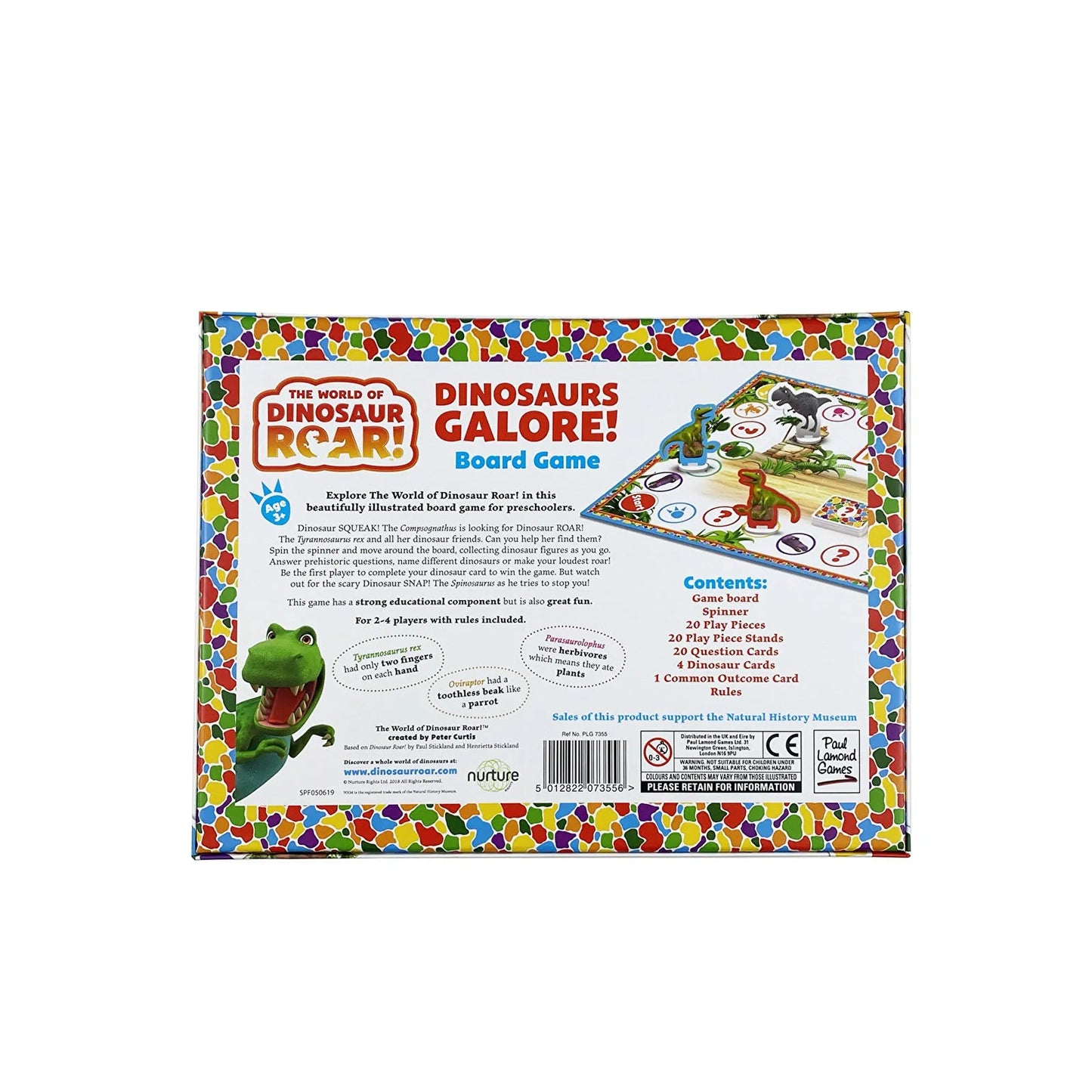 The World of Dinosaur Roar! Dinosaurs Galore! Board Game