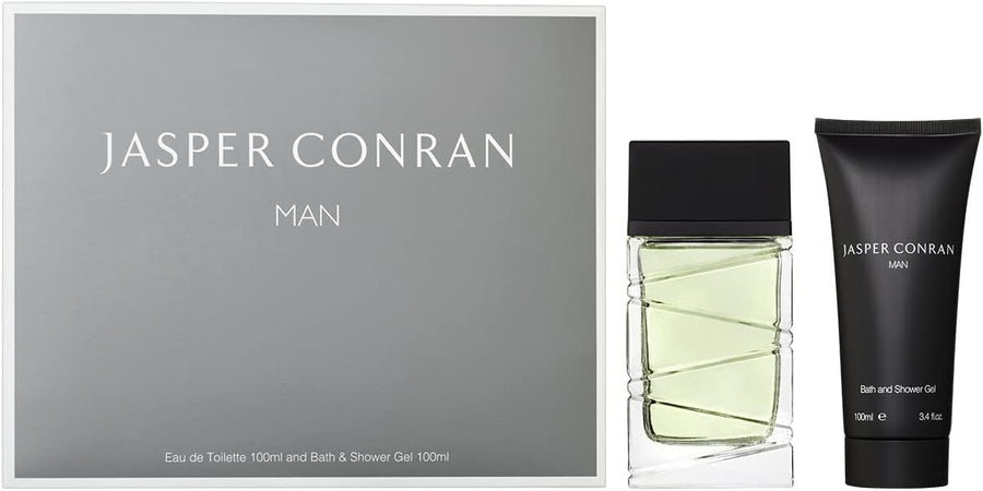 Jasper Conran Man Gift Set 100ml EDT + 100ml Shower Gel Men's Fragrance