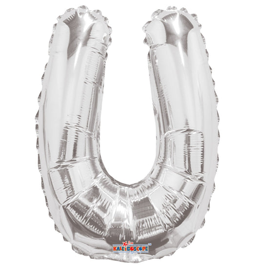34"  Letter Balloon - U - Silver
