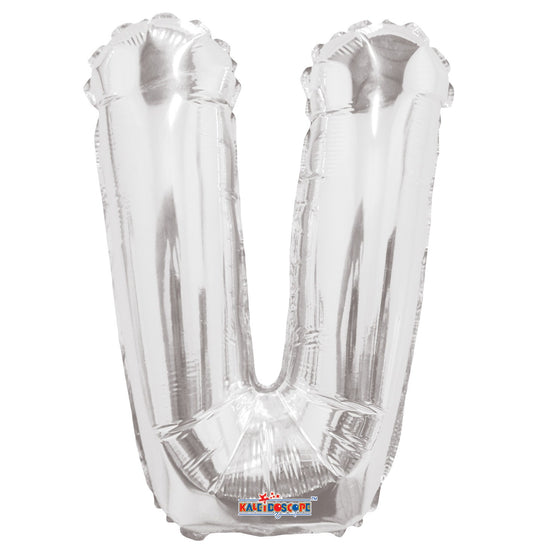 34"  Letter Balloon - V - Silver