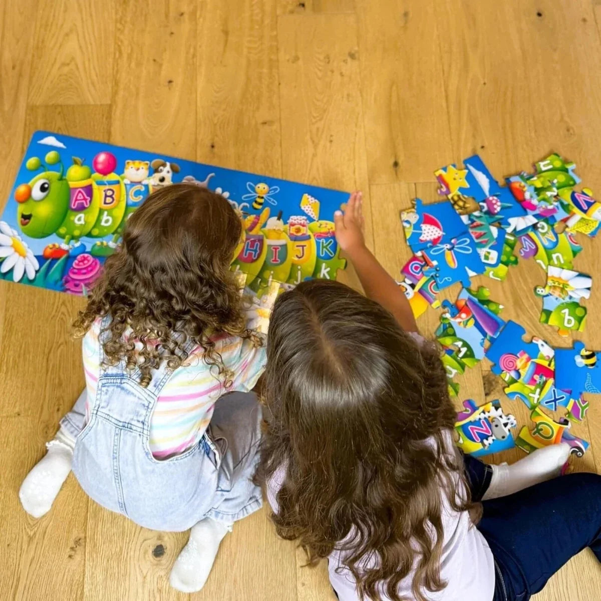 Long & Tall Puzzle ABC Caterpillar Letters