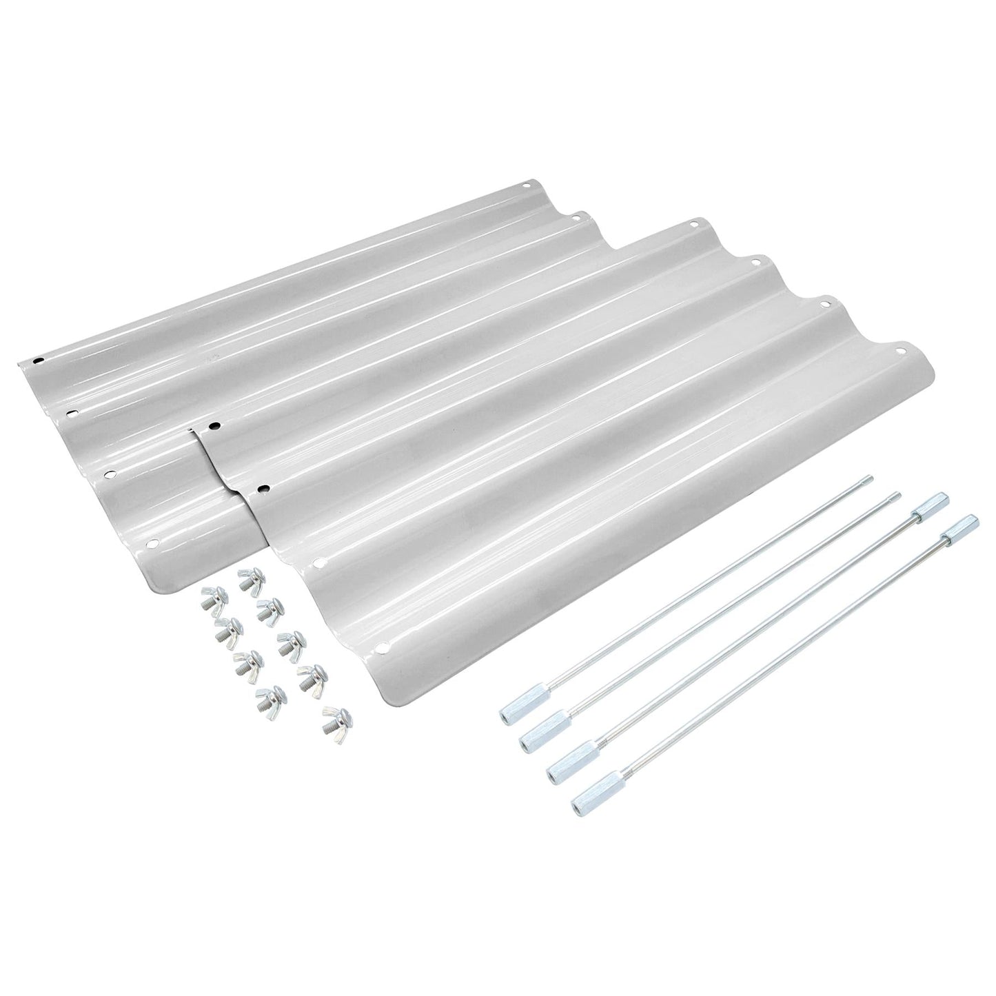 Galvanised Steel Raised Garden Bed Extension Set - 50cm