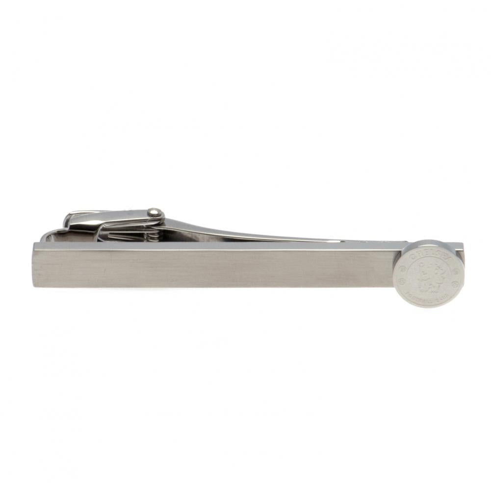 Chelsea FC Stainless Steel Tie Slide with Crest