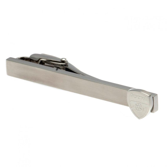 Arsenal FC Stainless Steel Tie Slide with Crocodile Clip