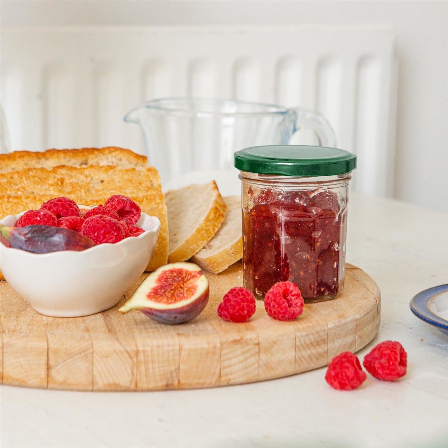 150ml Glass Jam Jars with Lids - Pack of 6