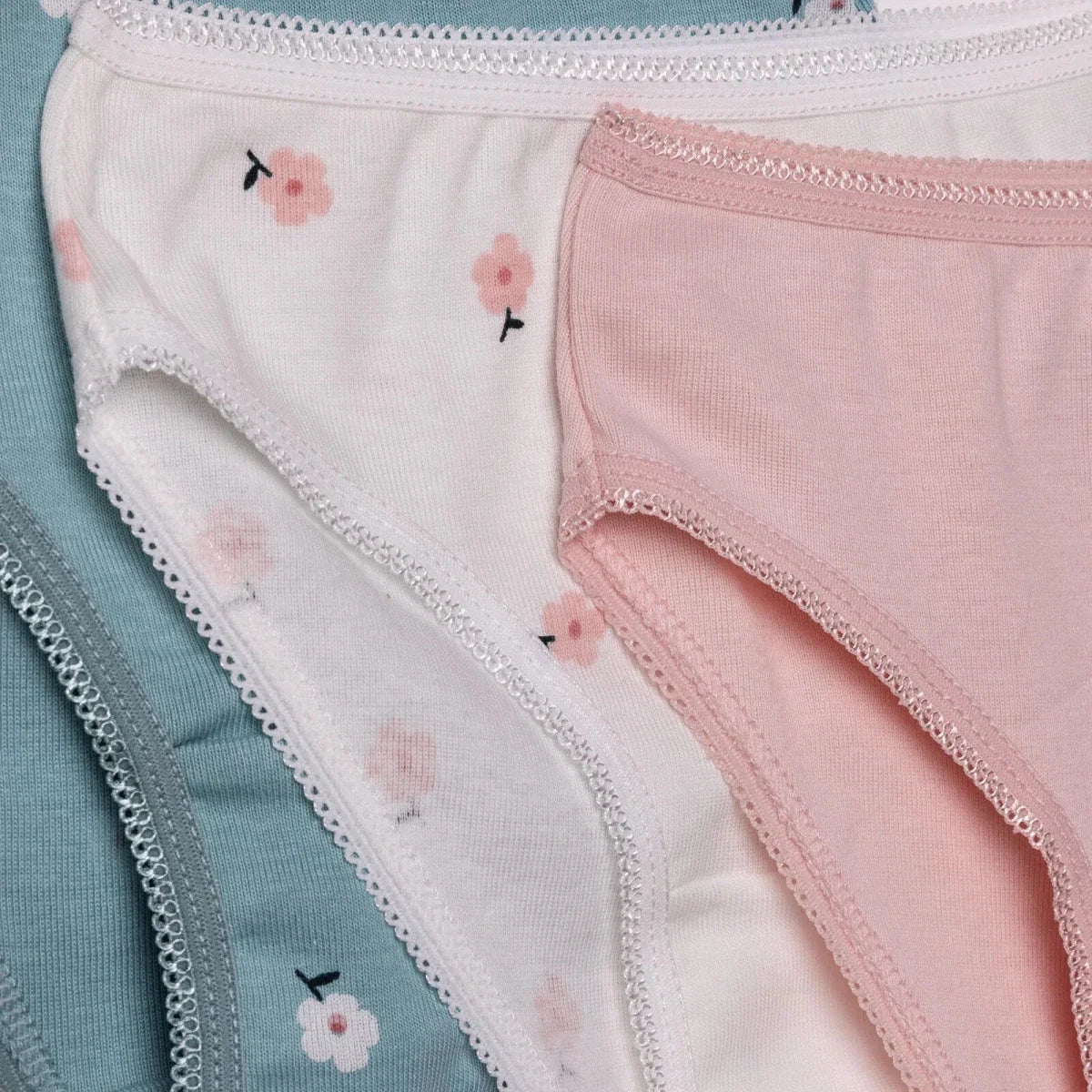 HelloBaby Girls Knickers Flower - Light Pink