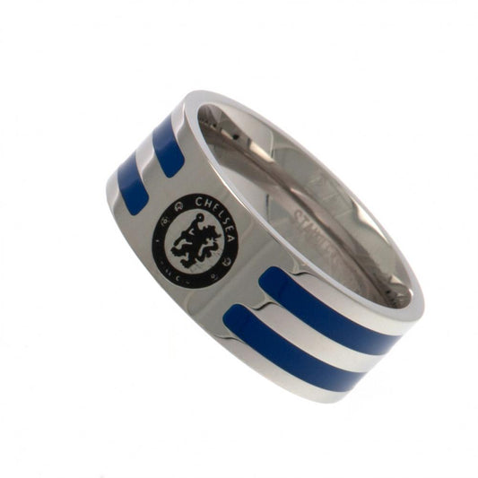 Large Chelsea FC Colour Stripe Ring