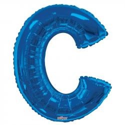 34"  Letter Balloon - C - Blue