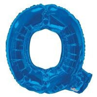 34"  Letter Balloon -  Q - Blue