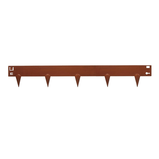 5pc Steel Lawn Edging Set - 5m x 8cm