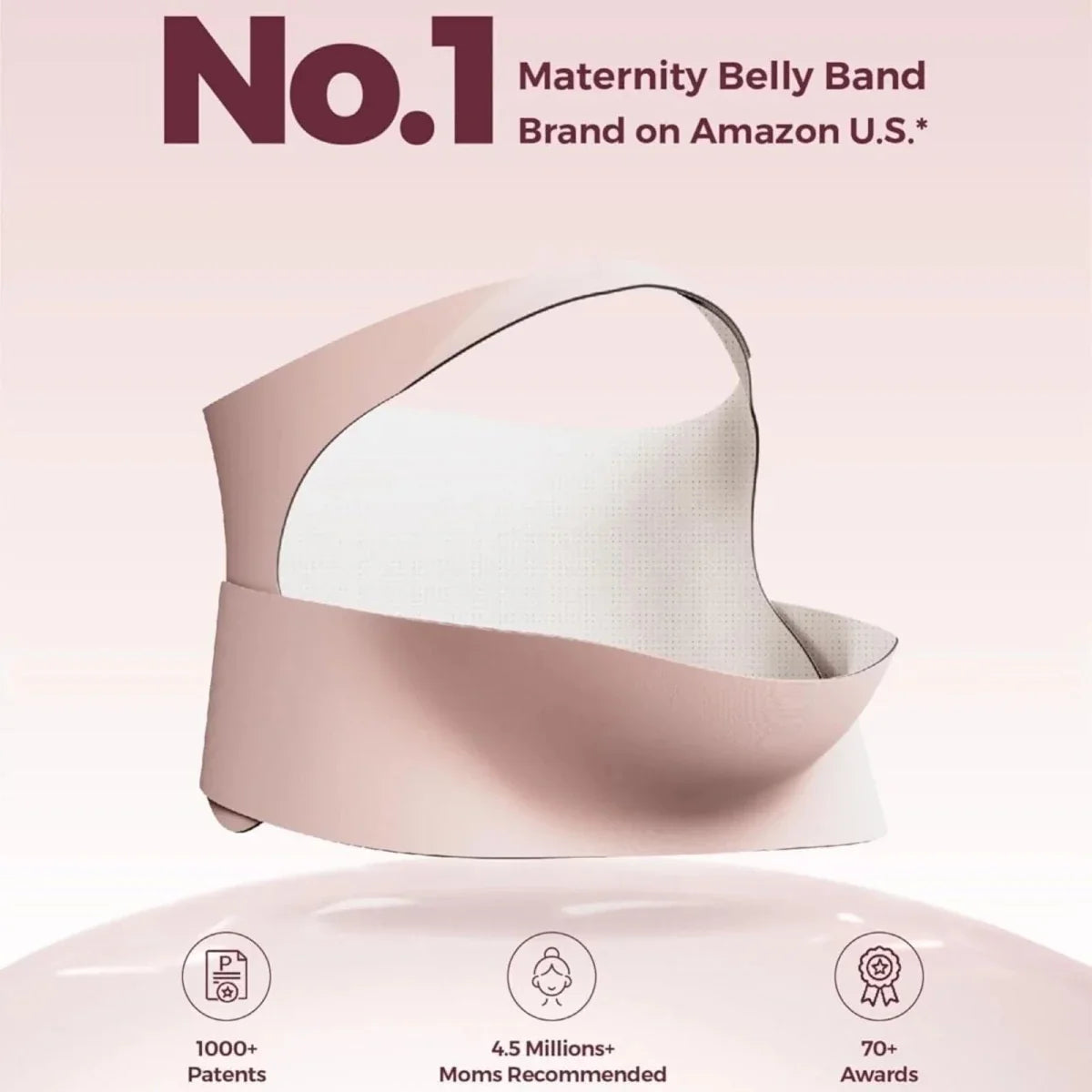 Momcozy Ergonest Maternity Belly Band L - Black