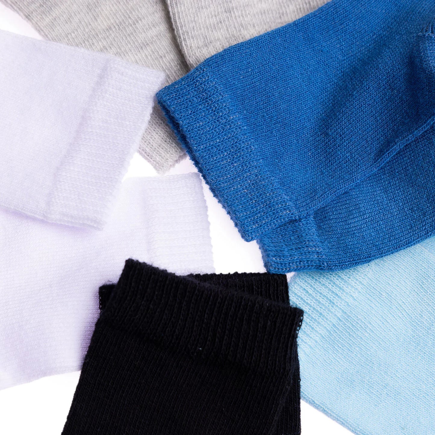 HelloBaby Boys 5-Pack Socks - Blue