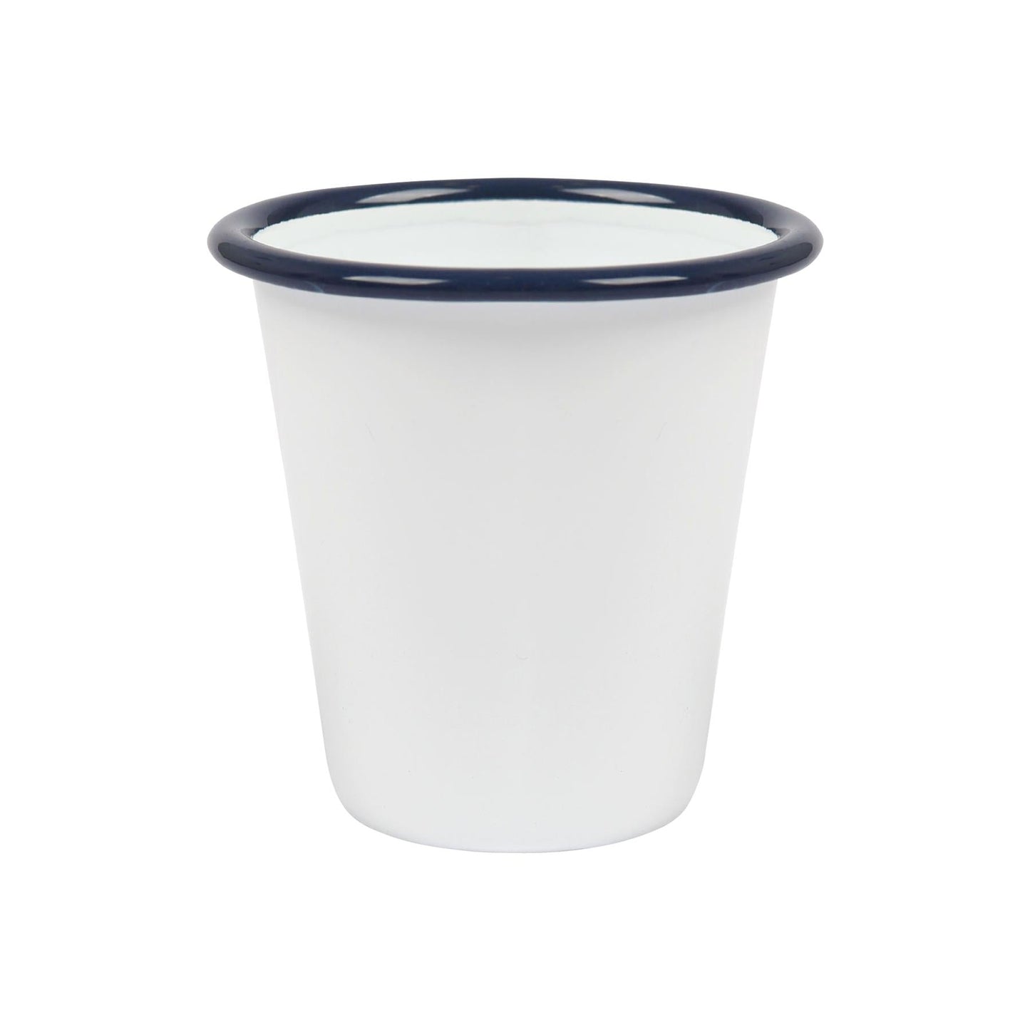 300ml White Enamel Tumbler
