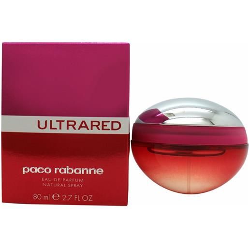 Paco Rabanne Ultrared Eau de Parfum 80ml Spray Women's Fragrance