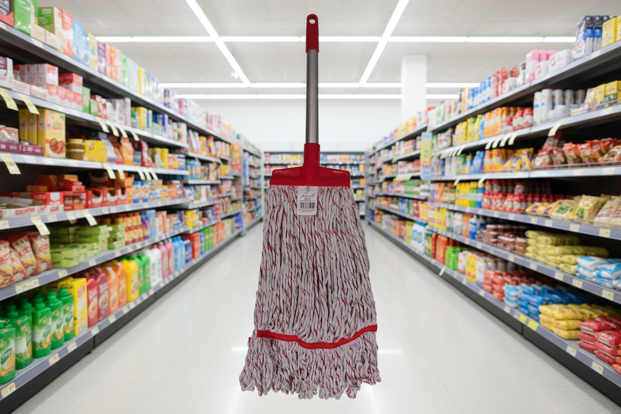 Mop Freedom Stay Flat Mop Red 1Pk X 1