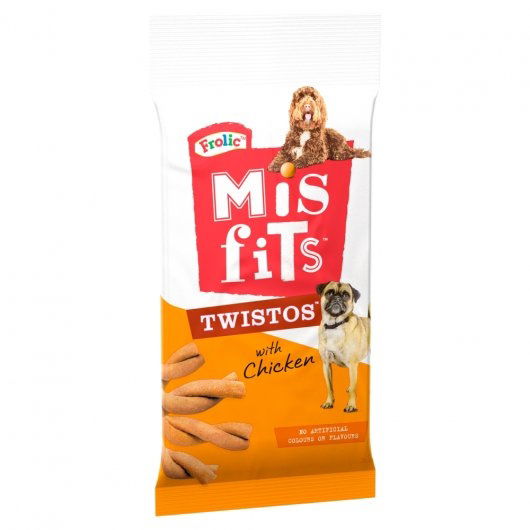 Misfits Twistos Dog Treats with 105g