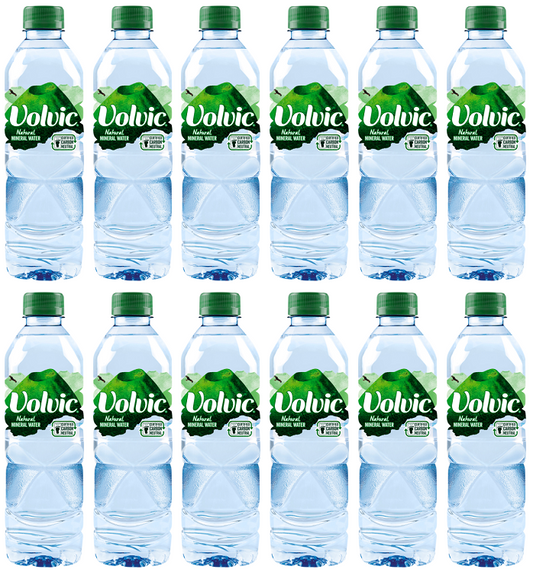 24 x Volvic Natural Mineral Water 500Ml