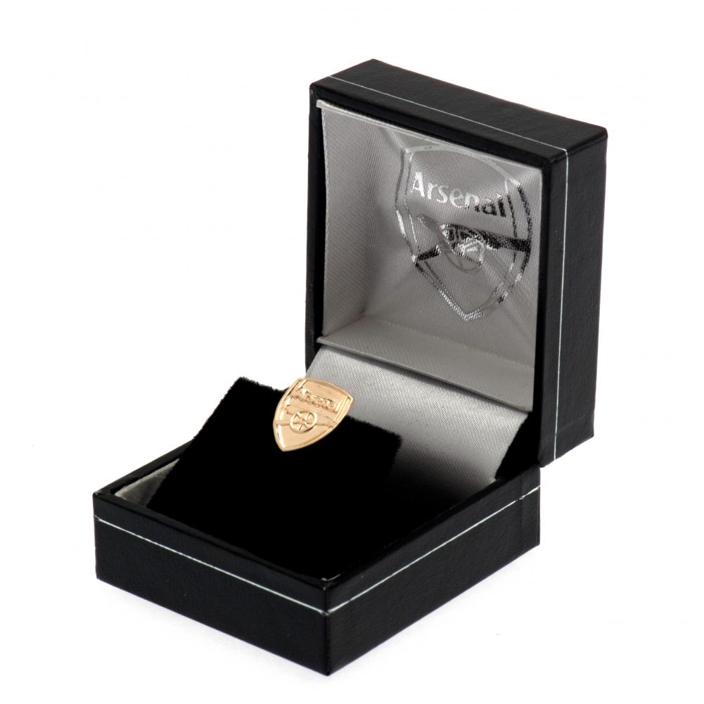 Arsenal FC 9ct Gold Earrings